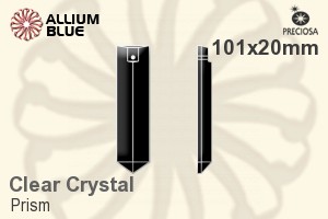 Preciosa Prism (100) 101x20mm - Clear Crystal - Click Image to Close