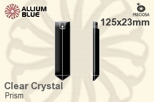 Preciosa Prism (100) 125x23mm - Clear Crystal - 關閉視窗 >> 可點擊圖片