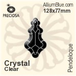 Preciosa Pendeloque (1006) 128x77mm - Clear Crystal