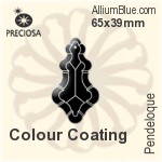 Preciosa Pendeloque (1006) 65x39mm - Colour Coating