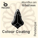 Preciosa Pendeloque (1008) 105x61mm - Colour Coating