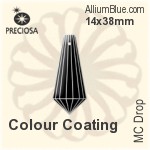 Preciosa MC Drop (1182) 14x38mm - Colour Coating