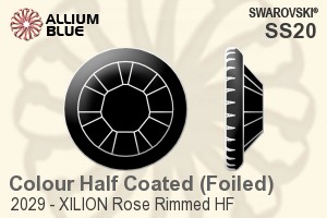 施华洛世奇 XILION Rose Rimmed 平底烫石 (2029) SS20 - Colour (Half Coated) With Aluminum Foiling - 关闭视窗 >> 可点击图片