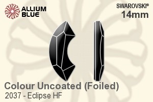 Swarovski Eclipse Flat Back Hotfix (2037) 14mm - Colour (Uncoated) With Aluminum Foiling - 關閉視窗 >> 可點擊圖片