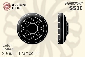 SWAROVSKI 2078/H SS 20 BLACK DIAMOND A HF SR