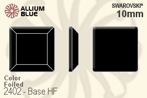施華洛世奇 Base 熨底平底石 (2402) 10mm - 顏色 鋁質水銀底