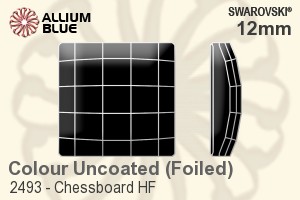 Swarovski Chessboard Flat Back Hotfix (2493) 12mm - Color With Aluminum Foiling - Click Image to Close