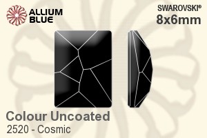 Swarovski Cosmic Flat Back No-Hotfix (2520) 8x6mm - Color Unfoiled - Haga Click en la Imagen para Cerrar