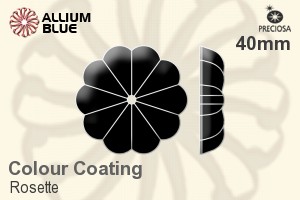 Preciosa Rosette (2528) 40mm - Colour Coating