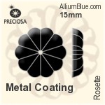 プレシオサ Rosette (2528) 15mm - Metal Coating