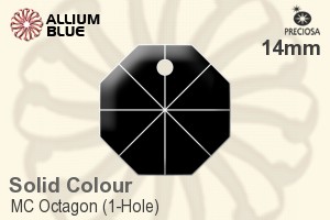 プレシオサ MC Octagon (1-Hole) (2571) 14mm - Solid Colour - ウインドウを閉じる