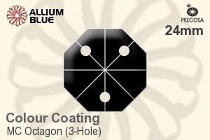 プレシオサ MC Octagon (3-Hole) (2572) 24mm - Colour Coating