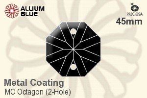 プレシオサ MC Octagon (2-Hole) (2611) 45mm - Metal Coating - ウインドウを閉じる