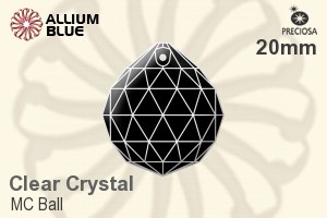 Preciosa MC Ball (2616) 20mm - Clear Crystal - 關閉視窗 >> 可點擊圖片
