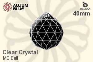 Preciosa MC Ball (2616) 40mm - Clear Crystal - 關閉視窗 >> 可點擊圖片