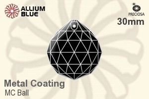 Preciosa MC Ball (2616) 30mm - Metal Coating - 關閉視窗 >> 可點擊圖片