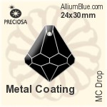 プレシオサ MC Drop (2626) 44x50mm - クリスタル