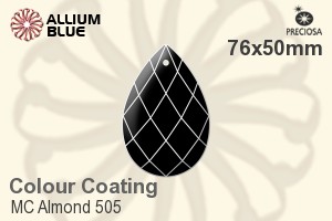 Preciosa MC Almond 505 (2661) 76x50mm - Colour Coating