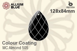Preciosa MC Almond 505 (2661) 128x84mm - Colour Coating - Click Image to Close