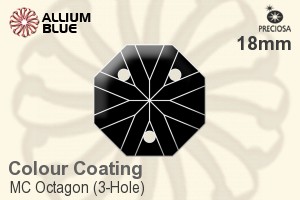 Preciosa MC Octagon (3-Hole) (2669) 18mm - Colour Coating - 关闭视窗 >> 可点击图片