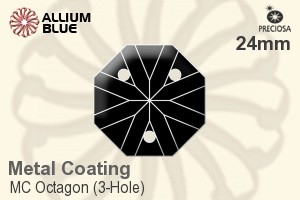 プレシオサ MC Octagon (3-Hole) (2669) 24mm - Metal Coating - ウインドウを閉じる