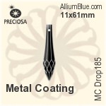 Preciosa MC Drop (1381) 18x45mm - Clear Crystal