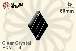 Preciosa MC Almond (2698) 60mm - Clear Crystal - 关闭视窗 >> 可点击图片
