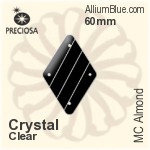 Preciosa MC Almond (2699) 60mm - Clear Crystal
