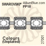 Swarovski Catch-free Cupchain (27001) PP18, Unplated, 00C - Colors