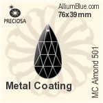プレシオサ MC Almond 501 (2701) 76x39mm - Metal Coating
