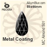 プレシオサ MC Almond 501 (2701) 89x44mm - Metal Coating