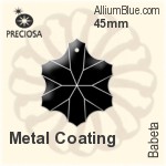 Preciosa Babeta (2724) 45mm - Metal Coating