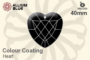 Preciosa Heart (2727) 40mm - Colour Coating - Haga Click en la Imagen para Cerrar