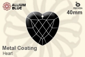 Preciosa Heart (2727) 40mm - Metal Coating - 关闭视窗 >> 可点击图片