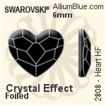 Swarovski Molecule Lochrose Sew-on Stone (3708) 8x8.7mm - Color Unfoiled