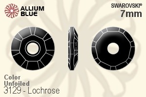 スワロフスキー Lochrose ソーオンストーン (3129) 7mm - カラー 裏面にホイル無し - ウインドウを閉じる