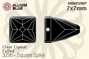 SWAROVSKI 3296 7X7MM CRYSTAL F