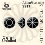 Preciosa MC Chaton OPTIMA (431 11 111) SS19 - Color Unfoiled