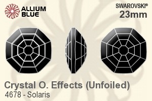 Swarovski Solaris Fancy Stone (4678) 23mm - Crystal Effect Unfoiled - Haga Click en la Imagen para Cerrar