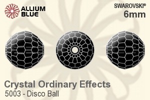 Swarovski Disco Ball Bead (5003) 6mm - Crystal Effect - Haga Click en la Imagen para Cerrar