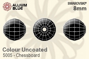 施華洛世奇 Chessboard 串珠 (5005) 8mm - Colour (Uncoated)