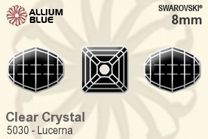 Swarovski Lucerna Bead (5030) 8mm - Clear Crystal - Haga Click en la Imagen para Cerrar