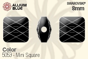 施華洛世奇 Mini 正方形 串珠 (5053) 8mm - 顏色