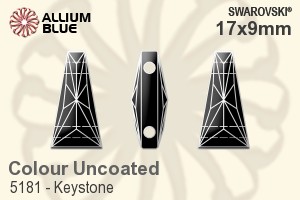 Swarovski Keystone Bead (5181) 17x9mm - Color