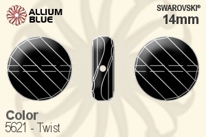 Swarovski Twist Bead (5621) 14mm - Color - Haga Click en la Imagen para Cerrar