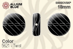 Swarovski Twist Bead (5621) 18mm - Color - Haga Click en la Imagen para Cerrar