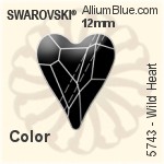 スワロフスキー Wild Heart ビーズ (5743) 12mm - カラー