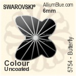 Swarovski Butterfly Bead (5754) 6mm - Color