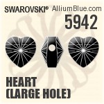 5942 - Heart (Large Hole)