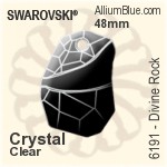 施華洛世奇 Divine Rock 吊墜 (6191) 48mm - Clear Crystal